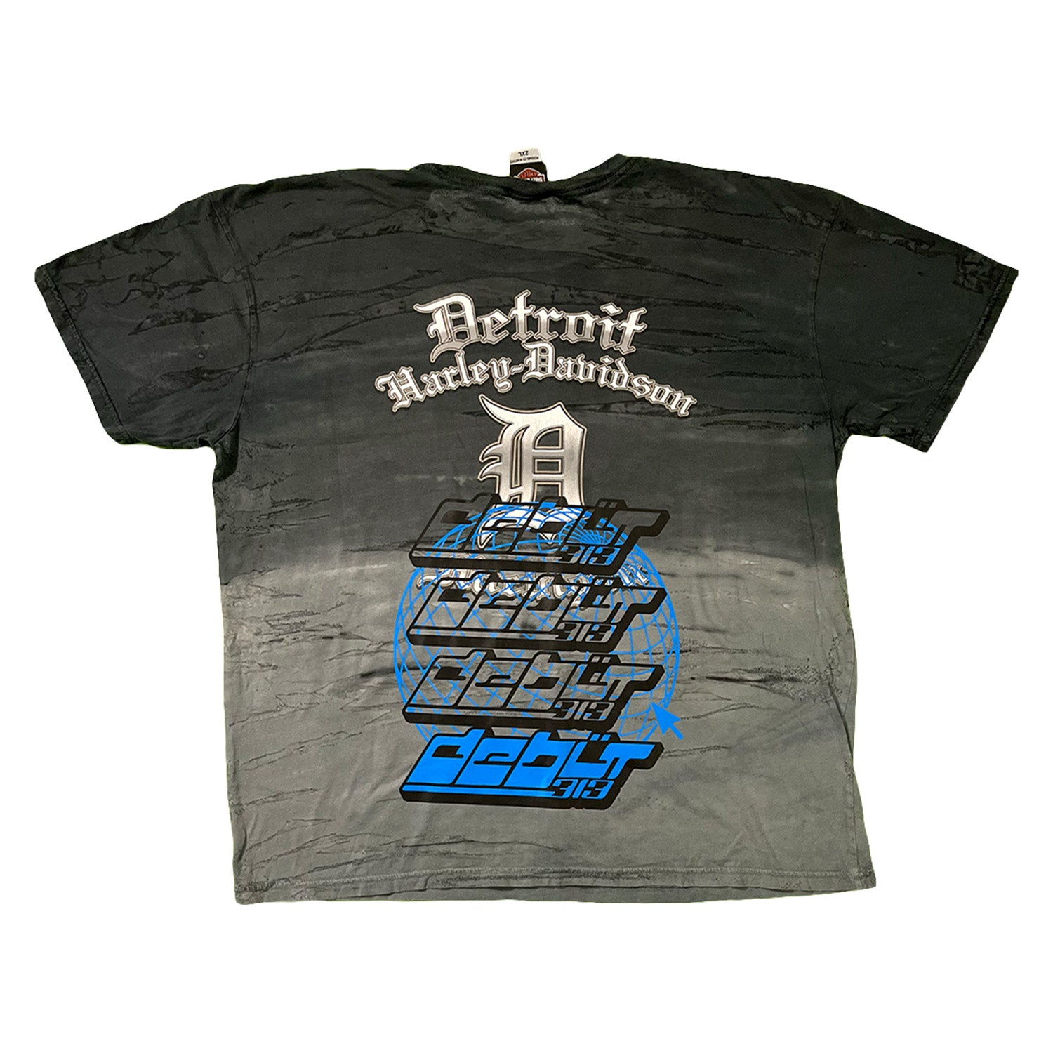 Harley Davidson Detroit Tie Dye T-Shirt
