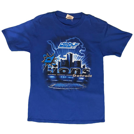 1999 Detroit Lions Stadium Skyline T-Shirt