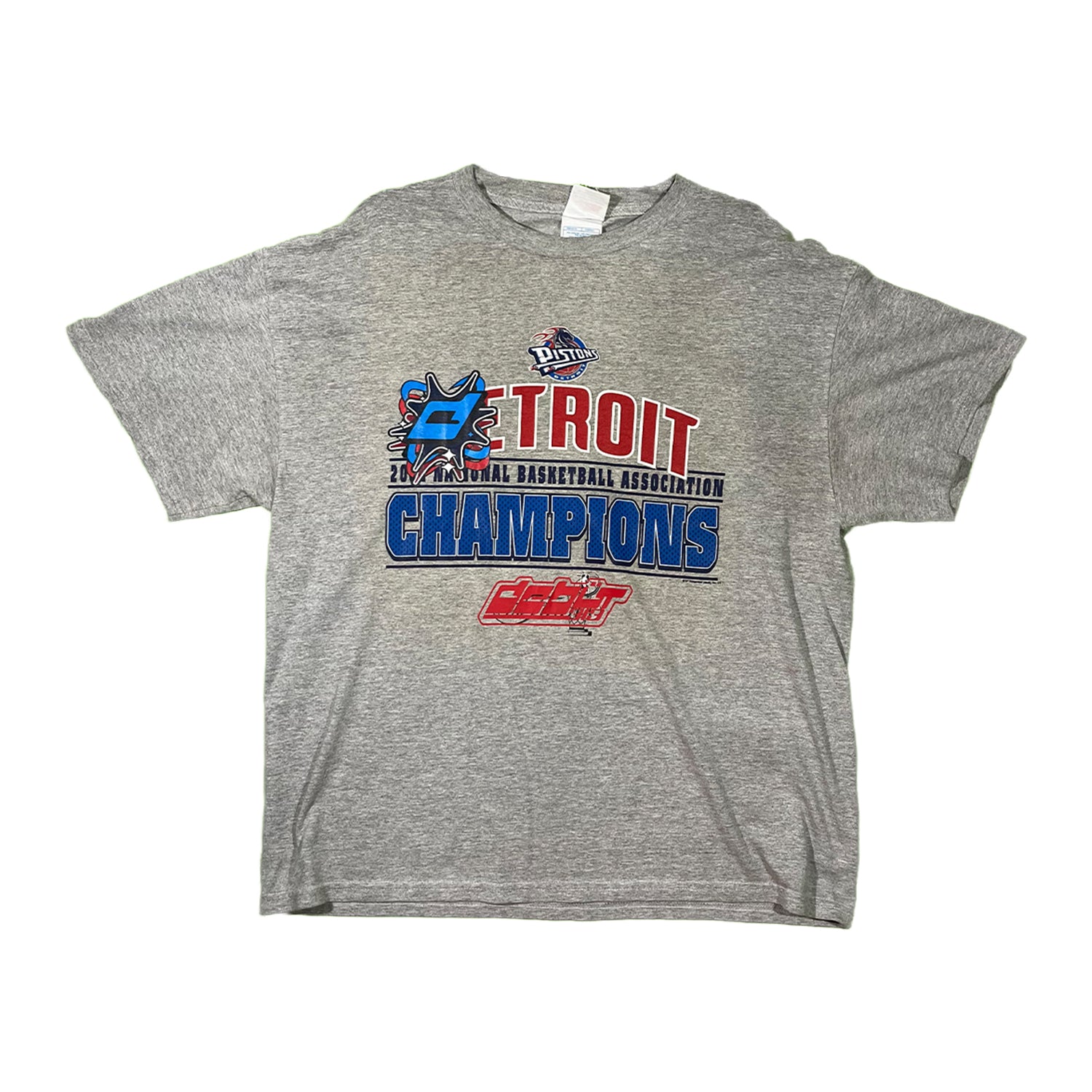 2004 Detroit Pistons "Champions" T-Shirt