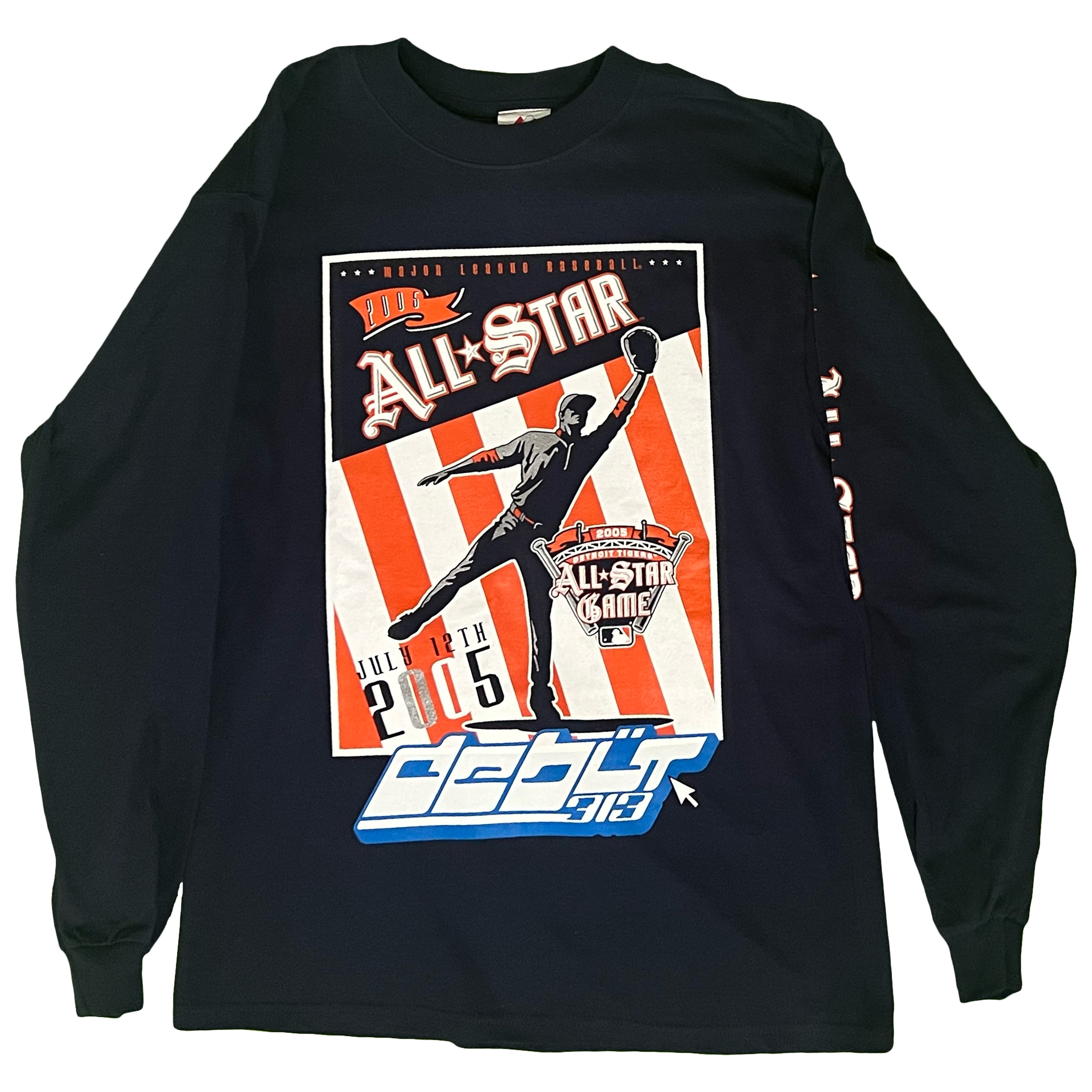 2005 MLB All-Star Game Detroit Long Sleeve T-Shirt