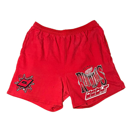 90's Detroit Red Wings Shorts