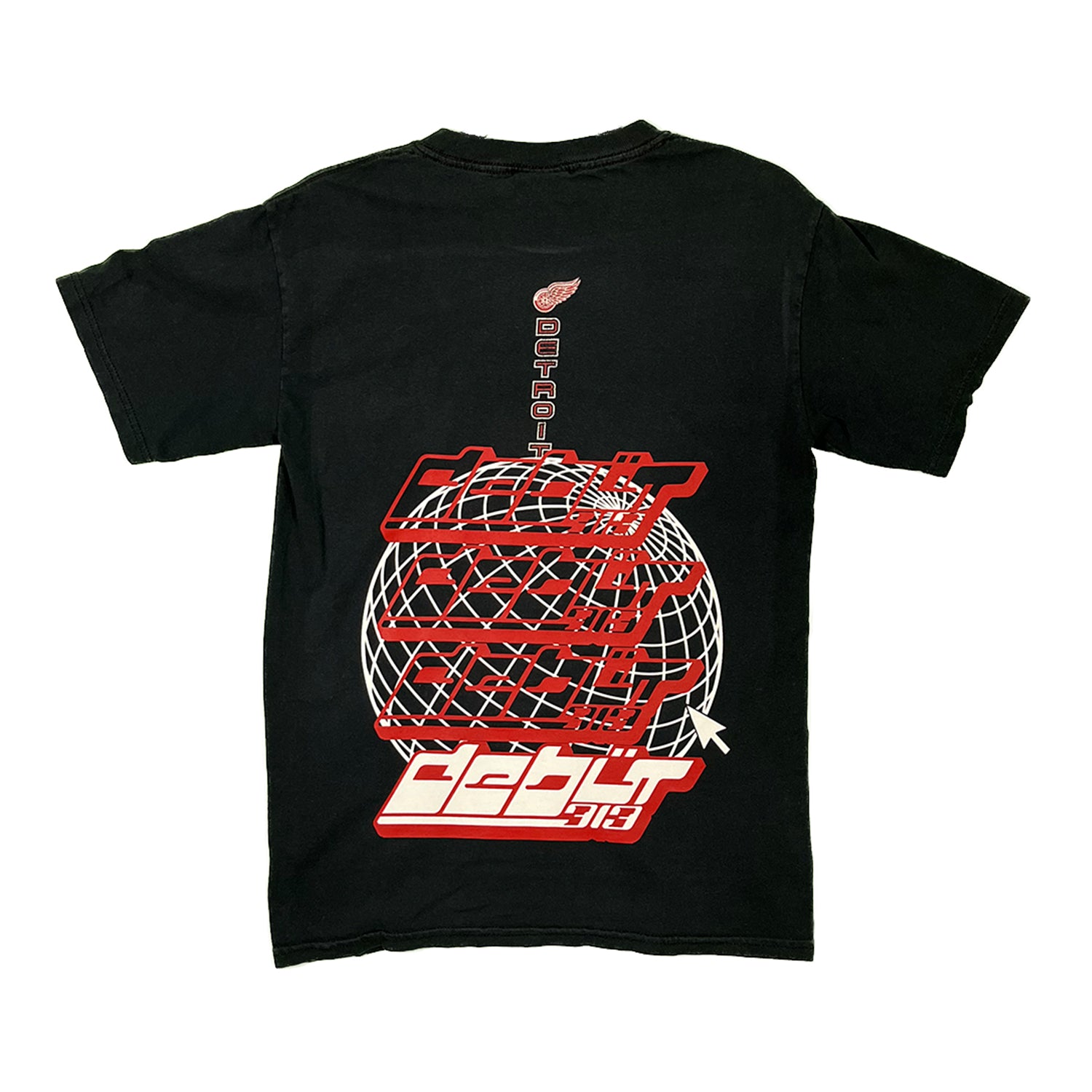 Detroit Red Wings Hockey Mask T-shirt