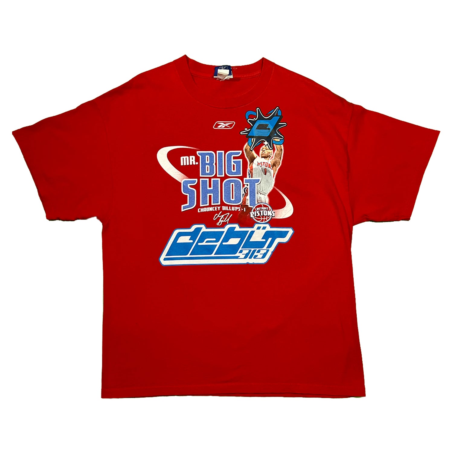 Detroit Pistons " Mr. Big Shot" T-Shirt