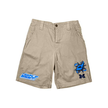 Michigan Wolverines Khaki Shorts