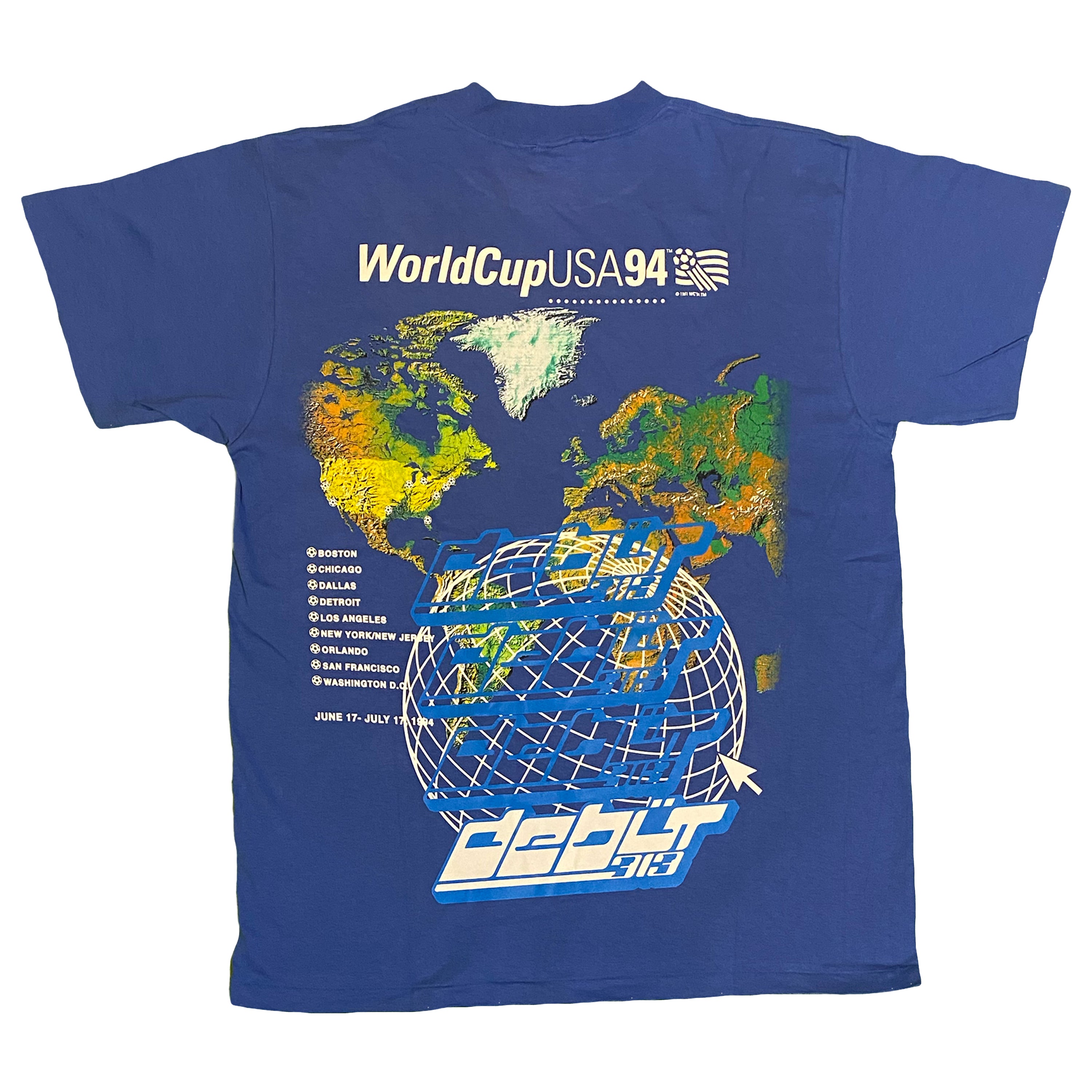 World Cup USA 94 "Mastercard T-Shirt