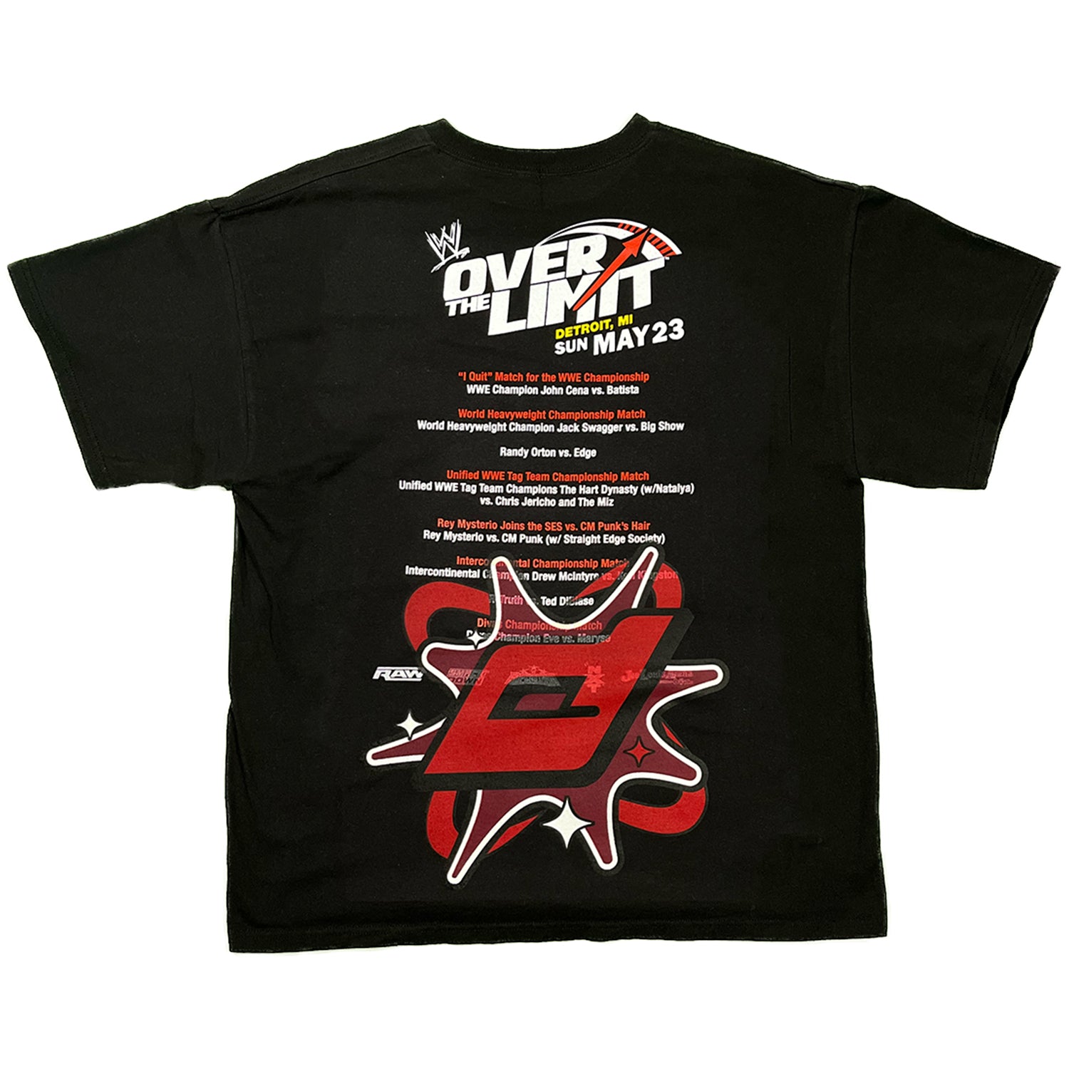 2010 WWE ABOVE THE LIMIT T-SHIRT