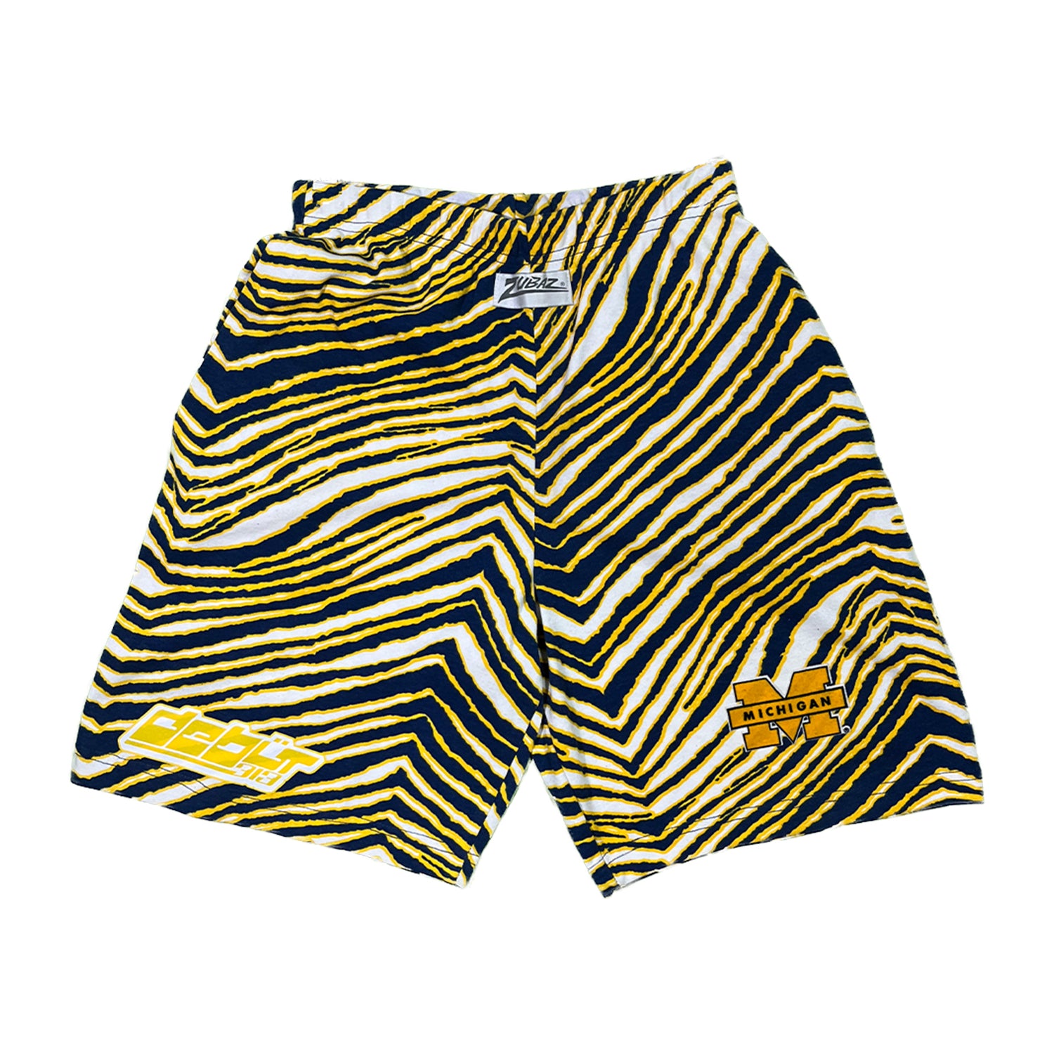 Michigan Wolverines Zebra Shorts