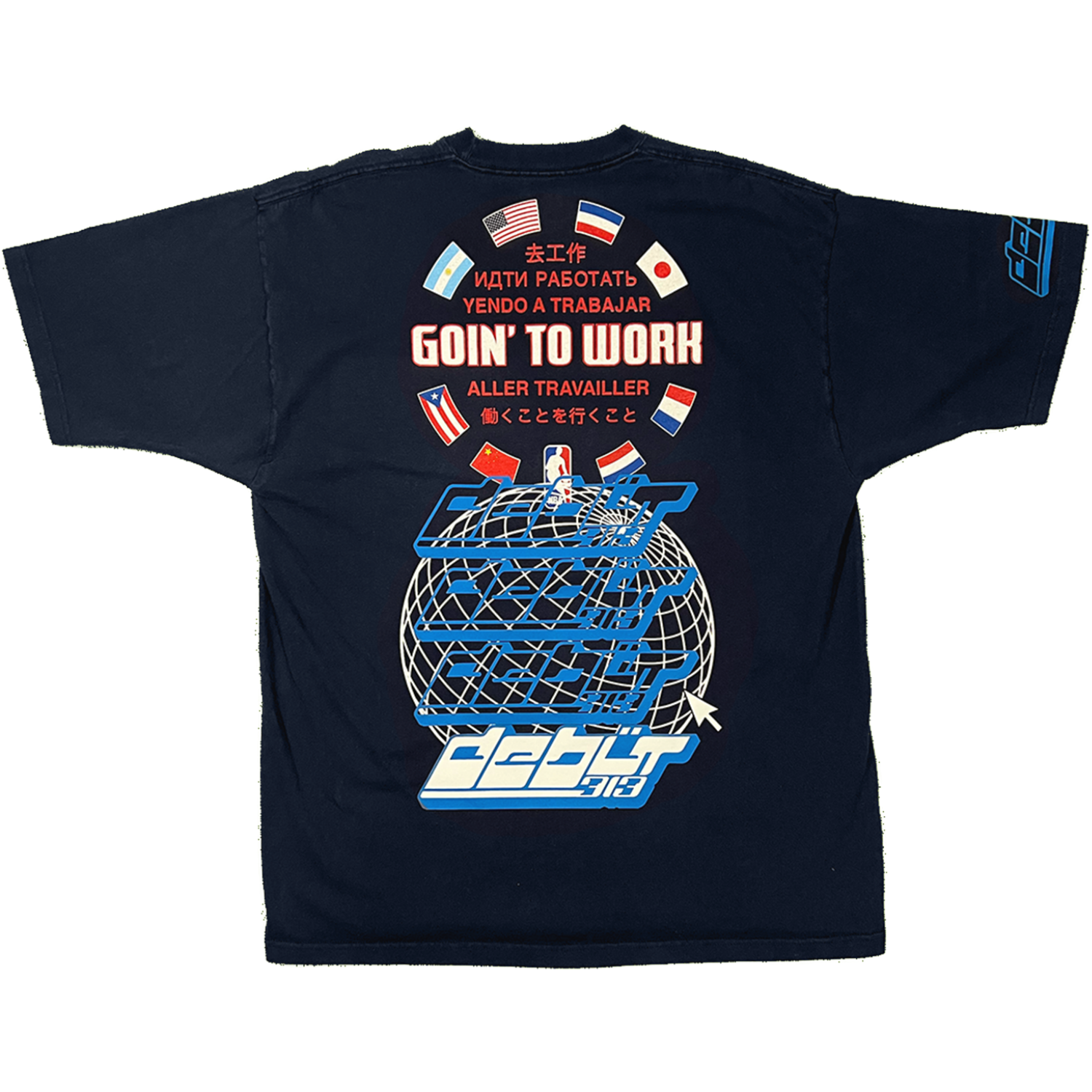 Detroit Piston "Goin To Work" T-Shirt