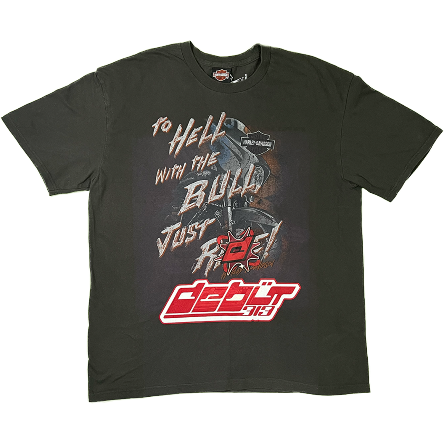 Harley Davidson "To Hell With The Bull, Just Ride" T-Shirt