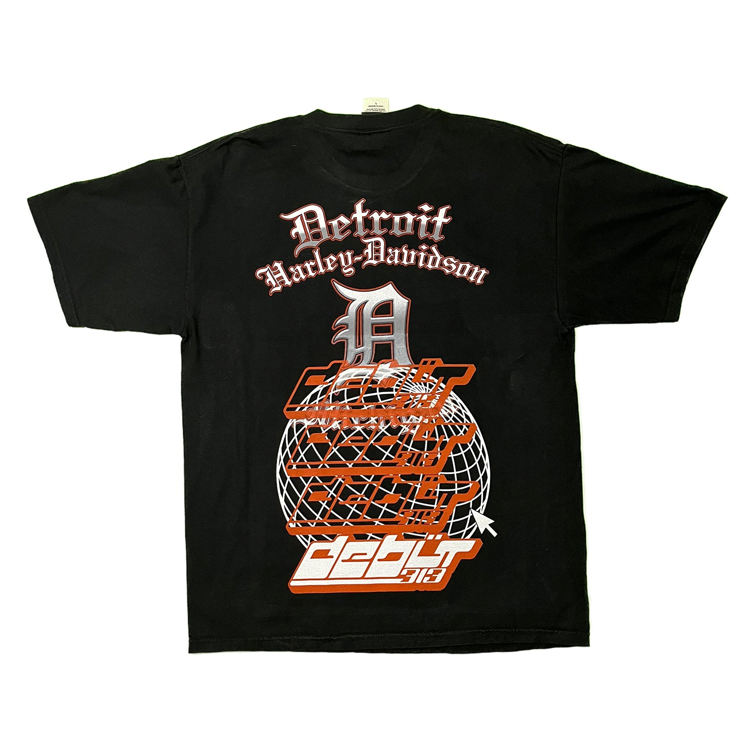 Harley Davidson Detroit Flames T-Shirt