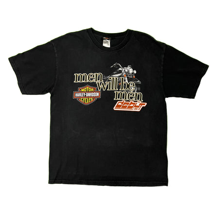 Harley Davidson Detroit "Men Will Be Men" T-Shirt