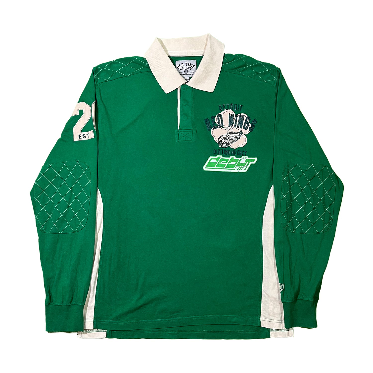 Detroit Red Wings St. Patrick's Day Rugby Polo