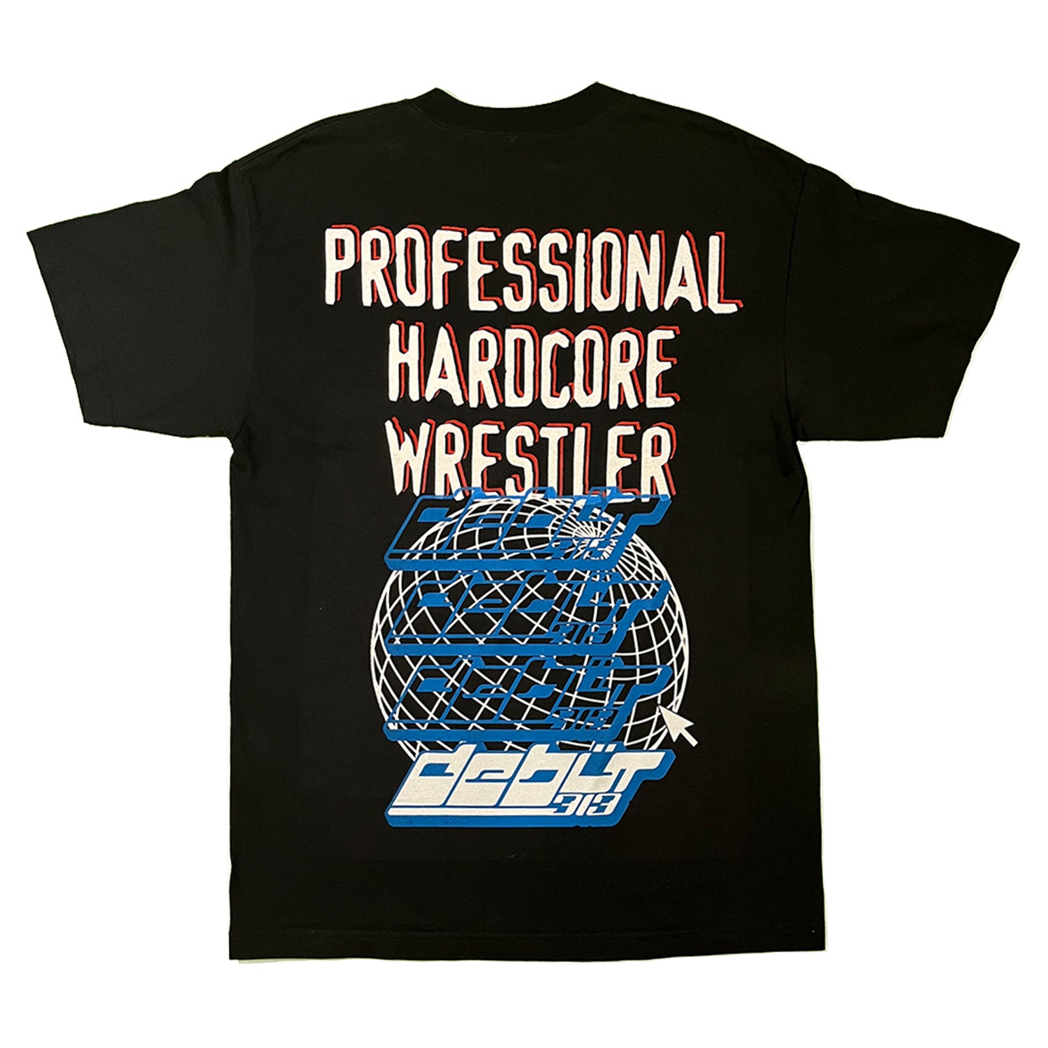 1999 WWF The Rock "Professional Hardcore Wrestler" T-Shirt